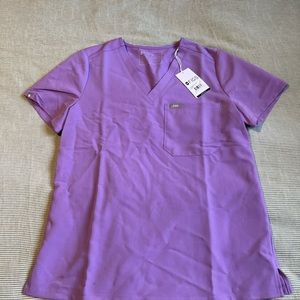 women's Lilac Dawn Catarina™ - One-Pocket Scrub Top - S / Lilac Dawn